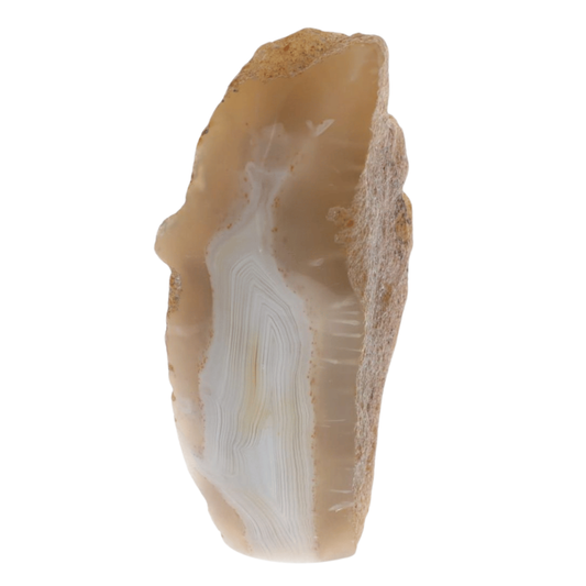 Agate Grise 1 face polie 0.951kg