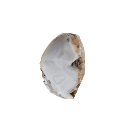 Agate Grise 1 face polie 0.603kg