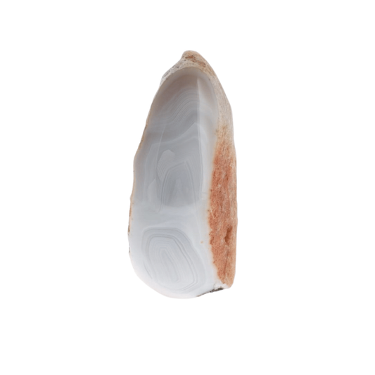 Agate Grise 1 face polie 0.640kg