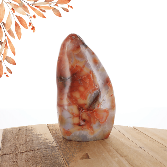 Agate rouge cornaline 1.380kg