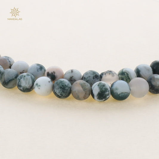 Agate Arbre Givrée