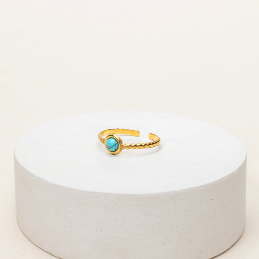 Bague Elise - Turquoise stabilisée
