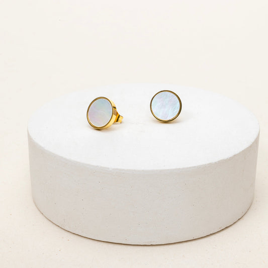 Boucles d'oreilles Louison - Nacre