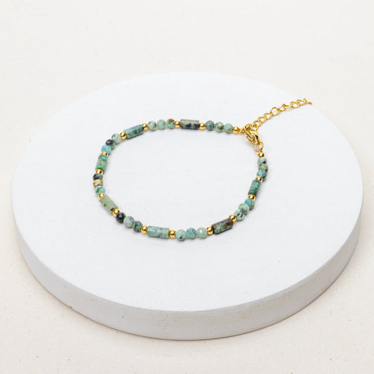 Bracelet Elianne - Turquoise africaine