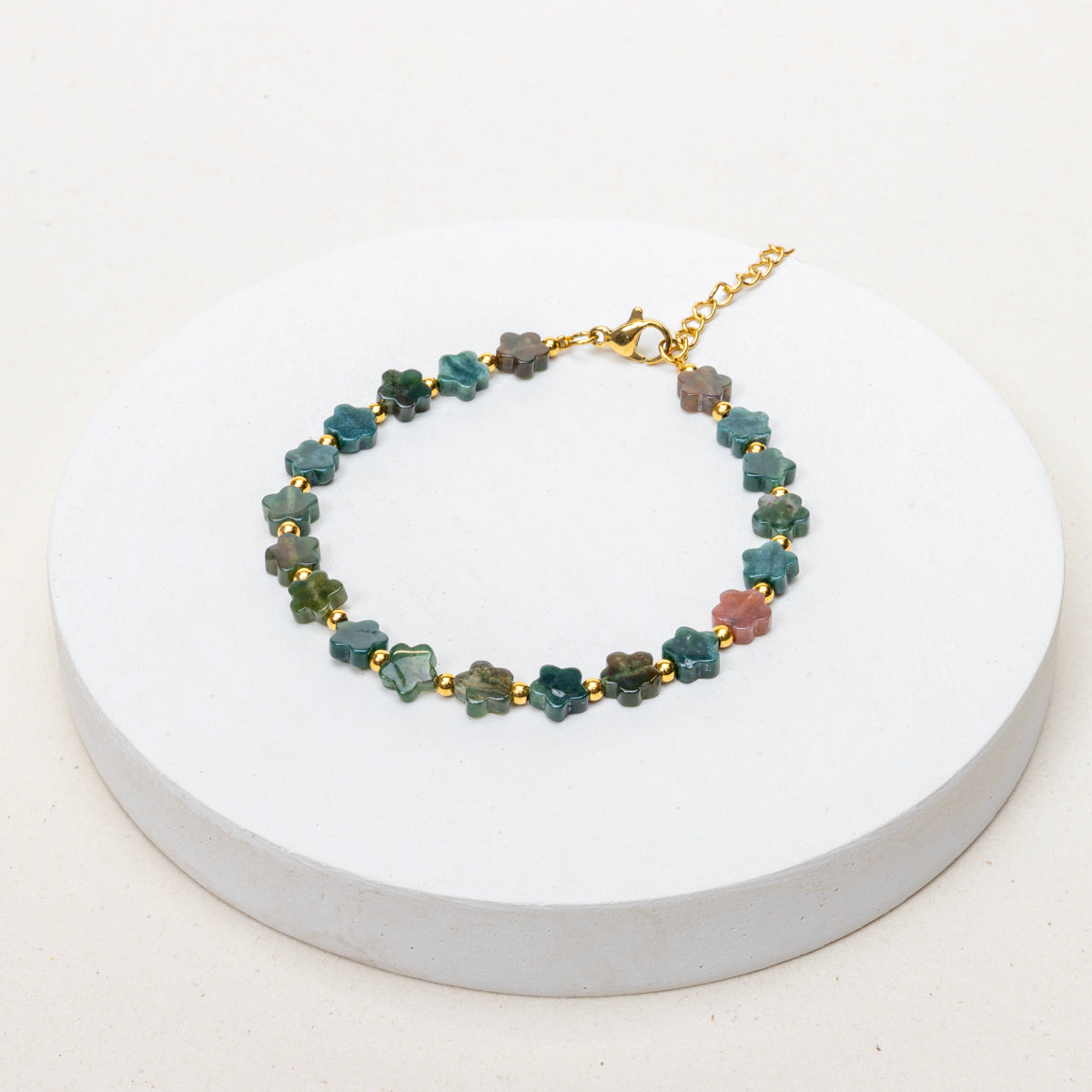 Bracelet Fleur - Agate indienne