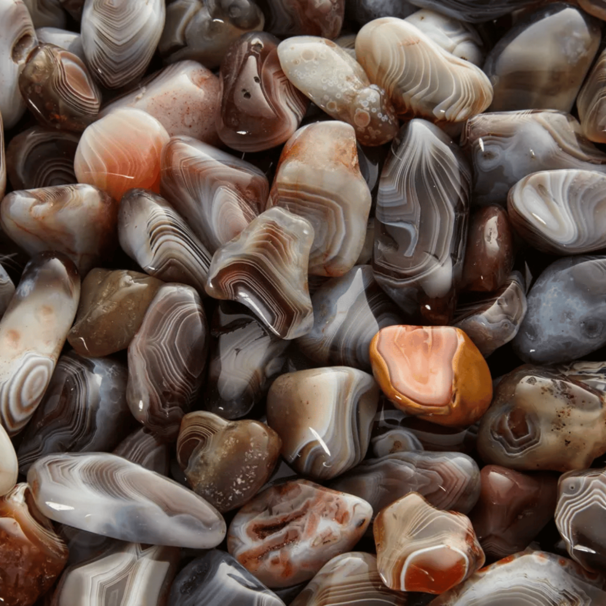 Agate Botswana Qualité +