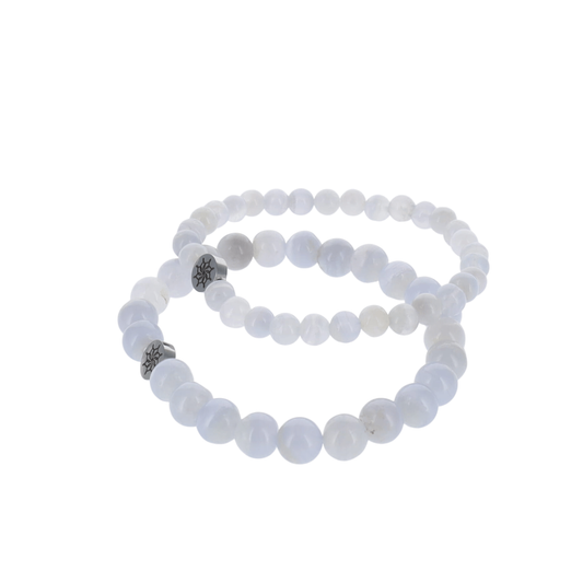 Bracelet Calcédoine Qualité basse