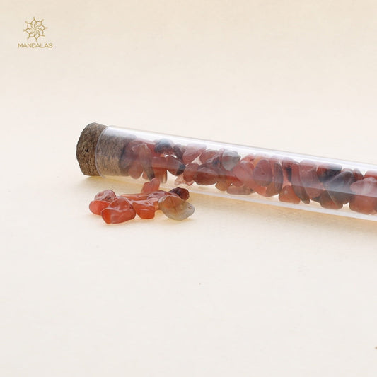 Agate Rouge Orangée - Chips