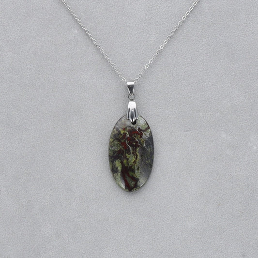Dragon Vert Cabochon percé 24