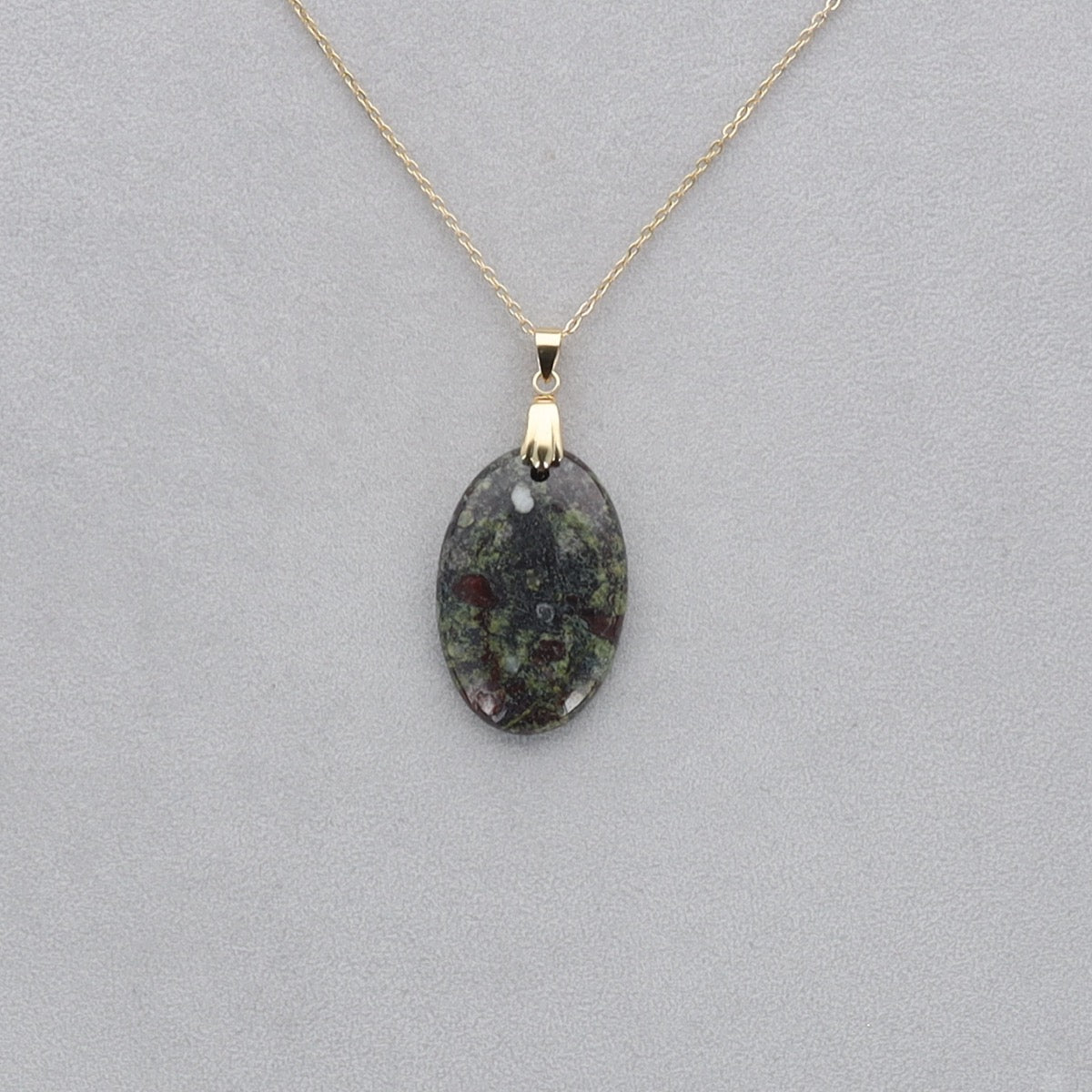Dragon Vert Cabochon percé 4