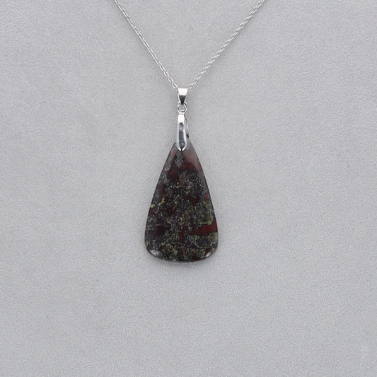 Dragon Vert Cabochon percé 6