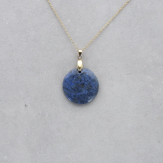 Dumortiérite Cabochon percé 14