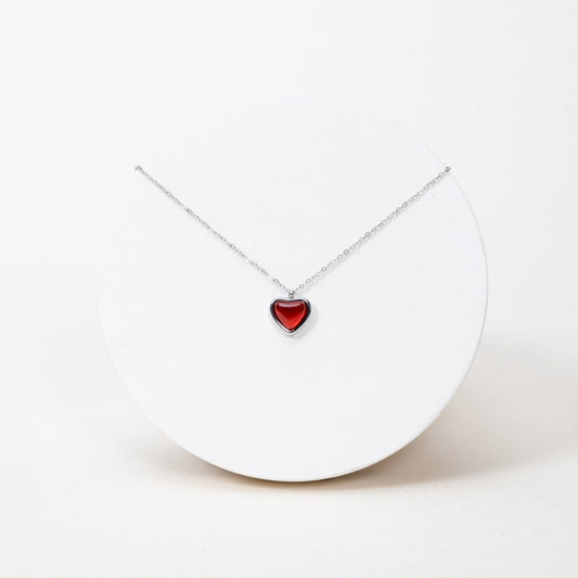 Pendentif Anastasia - Agate rouge Cornaline