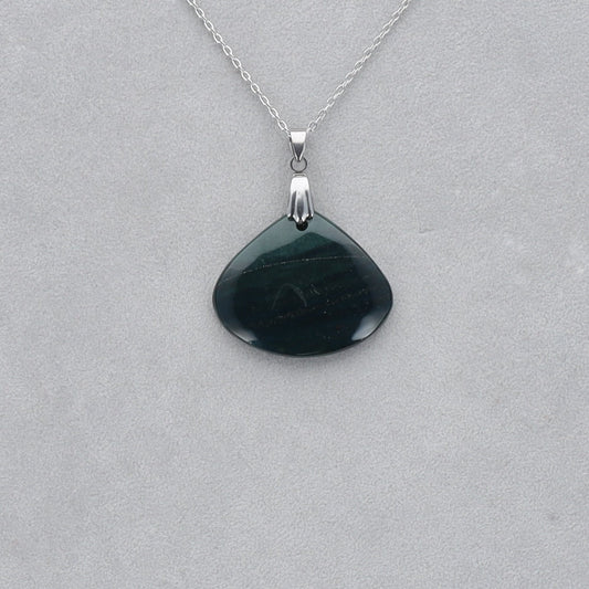 Héliotrope Cabochon percé 24