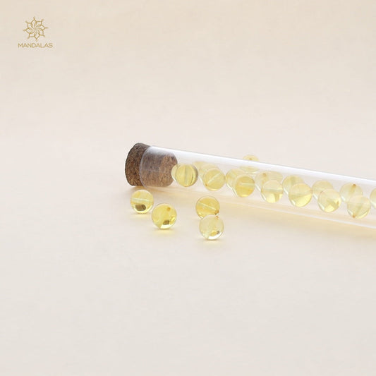 Ambre Honey 4mm (Lot de 10)