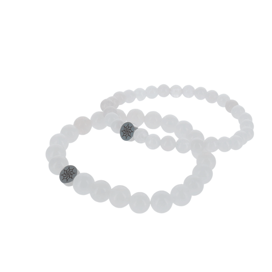 Bracelet Jade Blanc