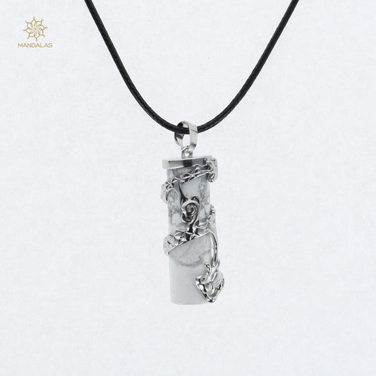 Pendentif RYU - Howlite
