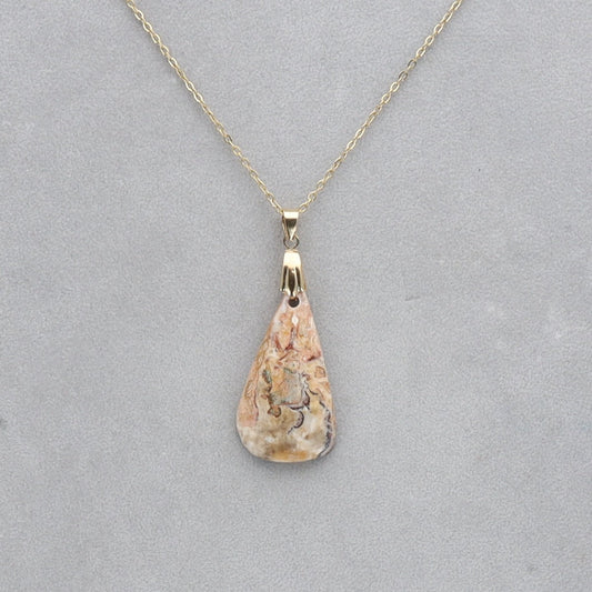 Jaspe Léopard Cabochon percé 29