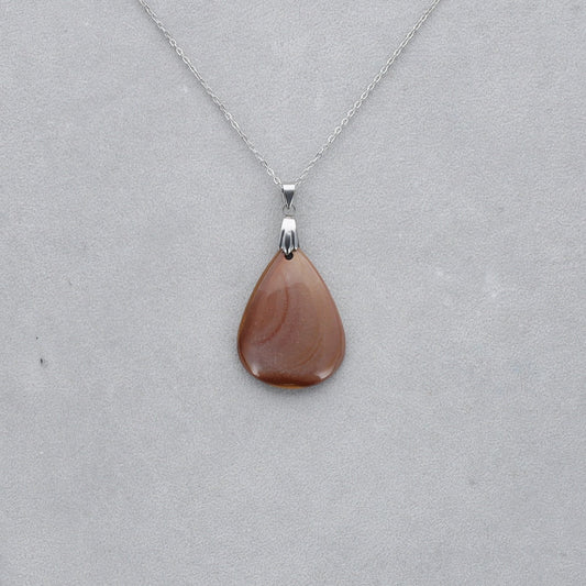 Jaspe Polychrome Cabochon percé 15