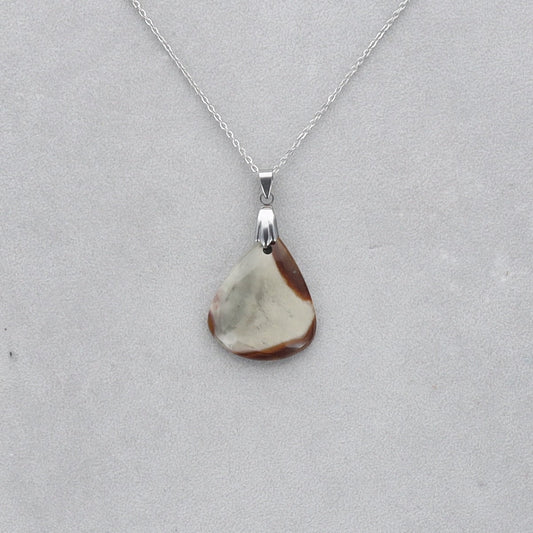 Jaspe Polychrome Cabochon percé 25