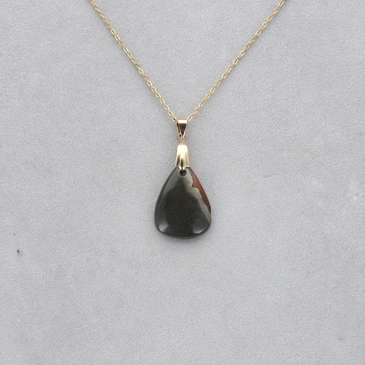Jaspe Polychrome Cabochon percé 39