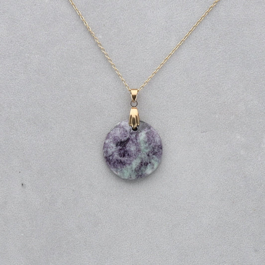 Kammererite Cabochon percé 56