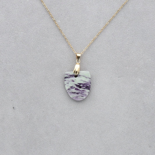 Kammererite Cabochon percé 57