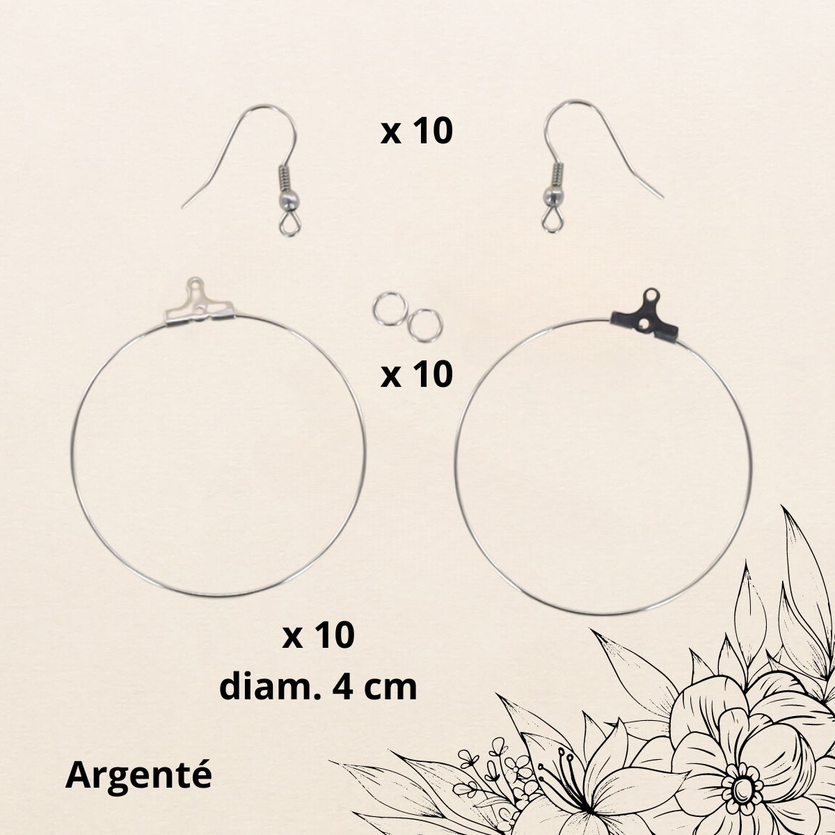 Kit Boucles d'oreilles 10