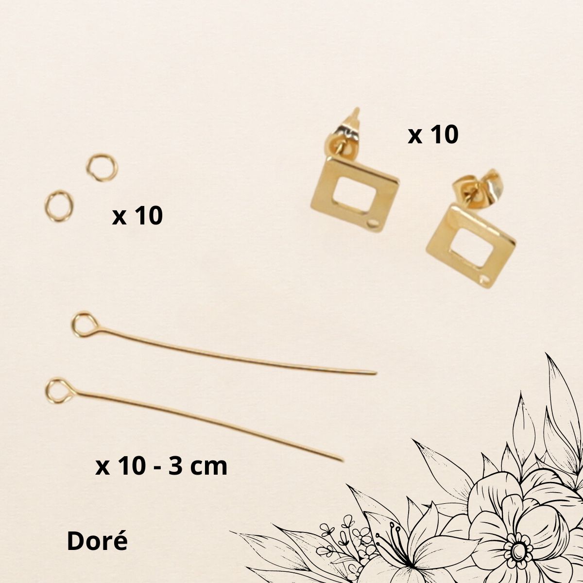 Kit Boucles d'oreilles 1