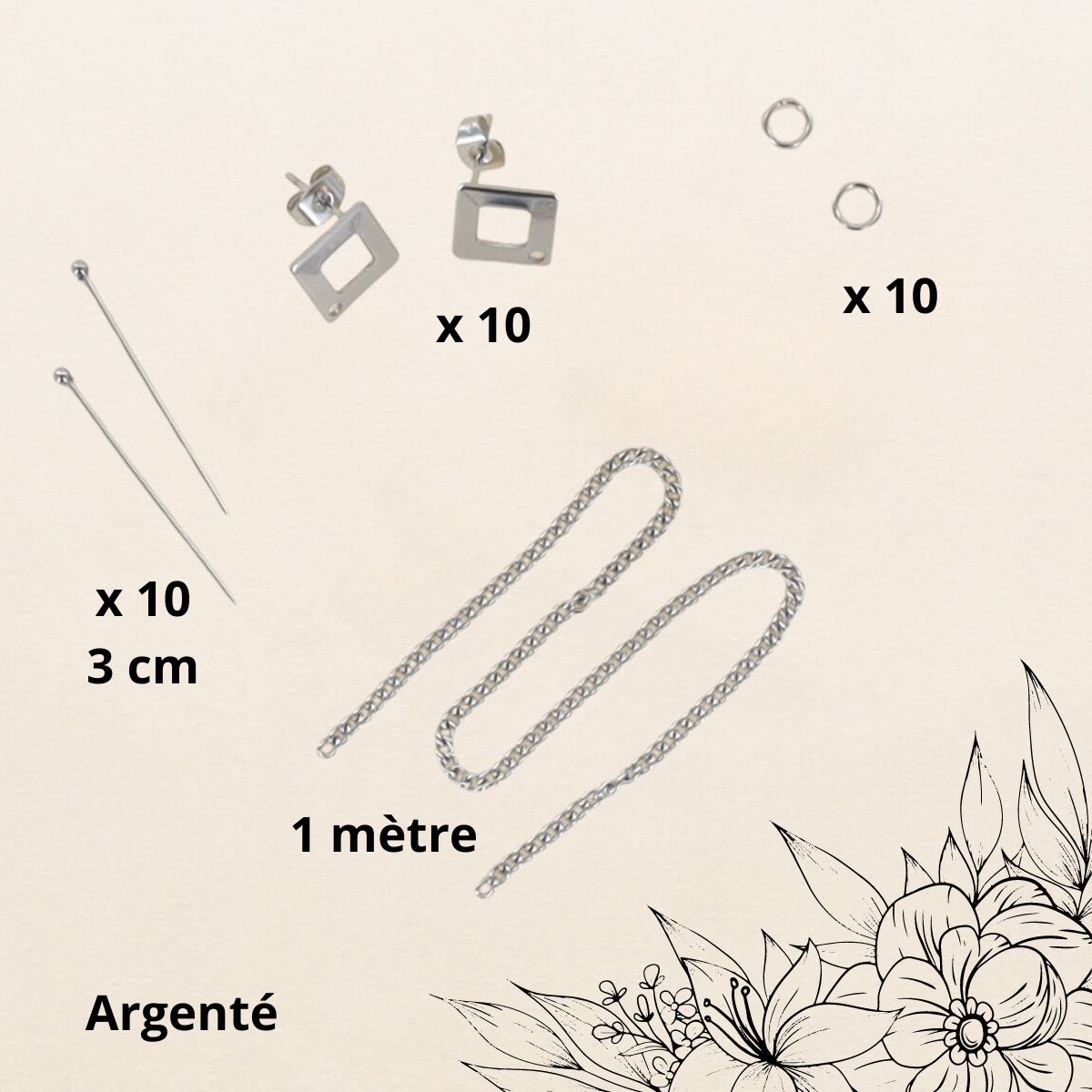 Kit Boucles d'oreilles 2