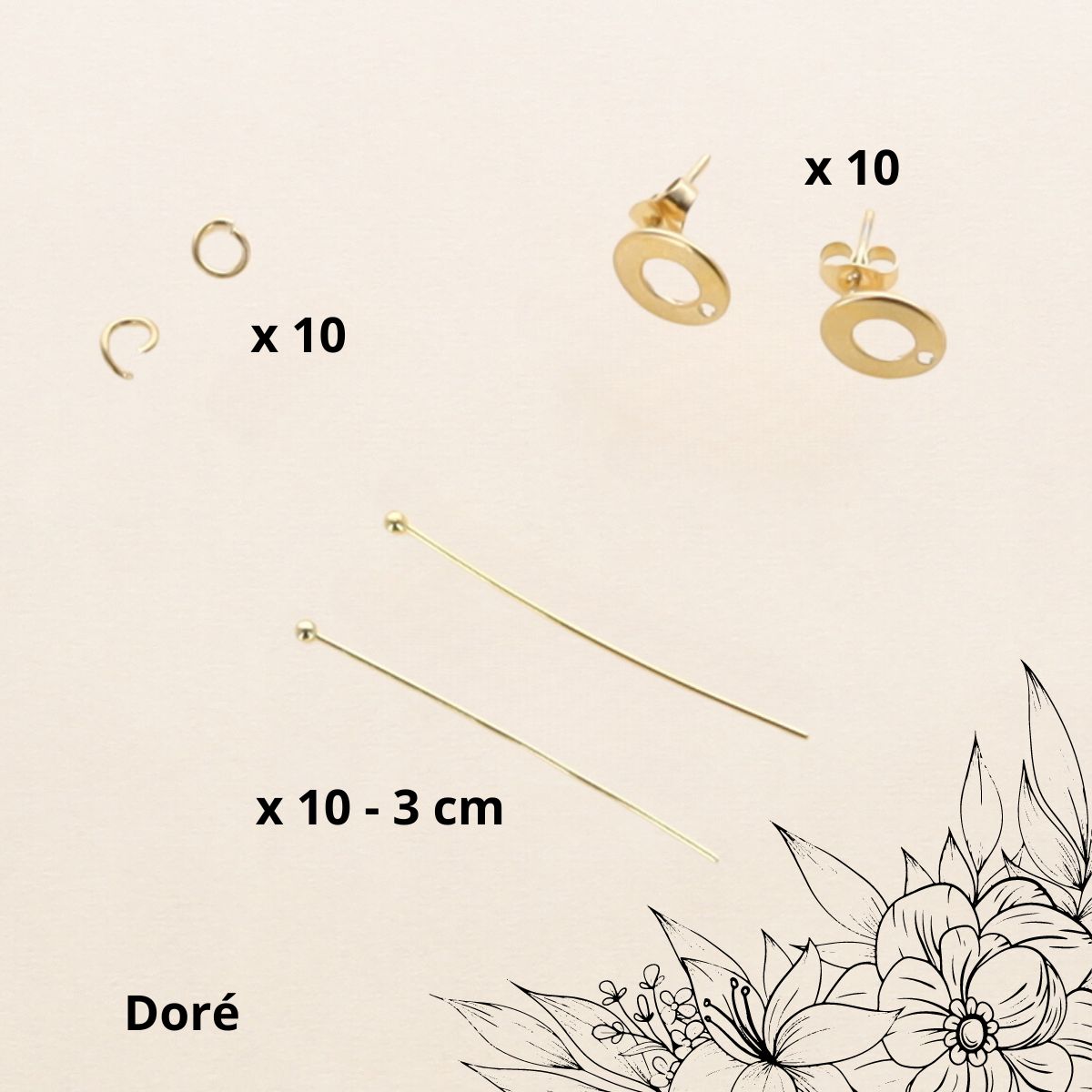 Kit Boucles d'oreilles 4