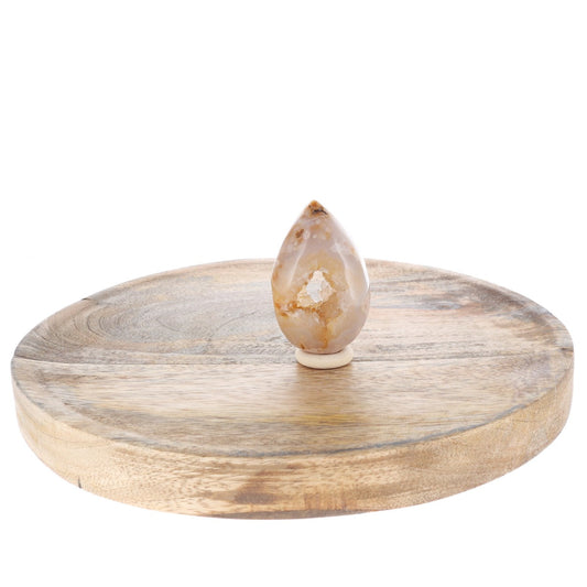 Oeuf Agate Fleur 5
