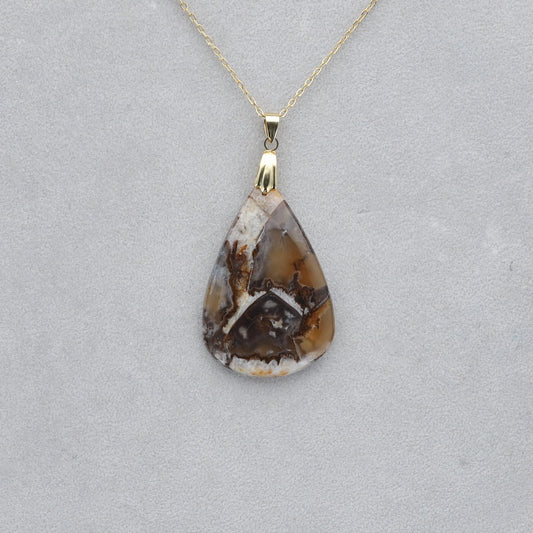 Opale Indonésienne Cabochon percé 16