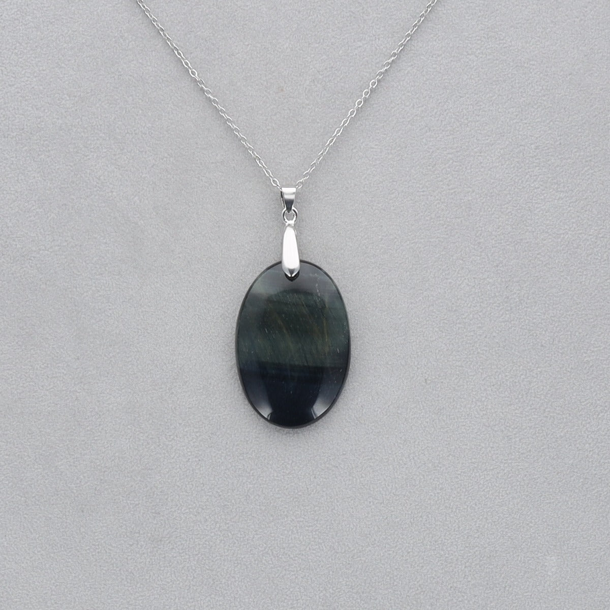Oeil de Tigre Cabochon percé 18