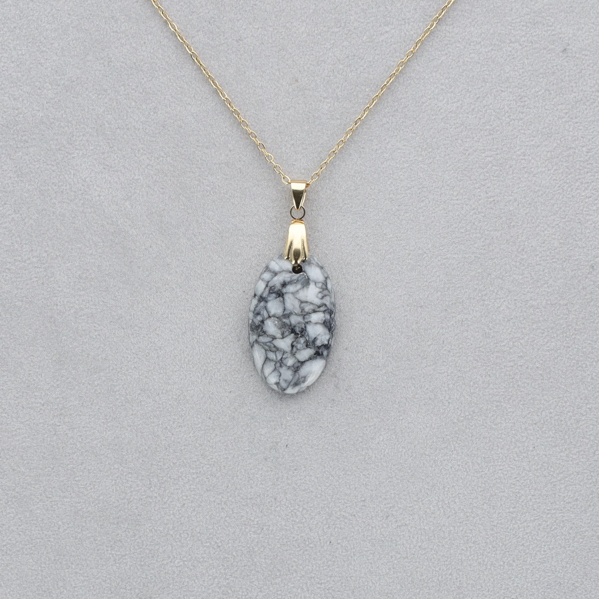 Pinolite Cabochon percé 100