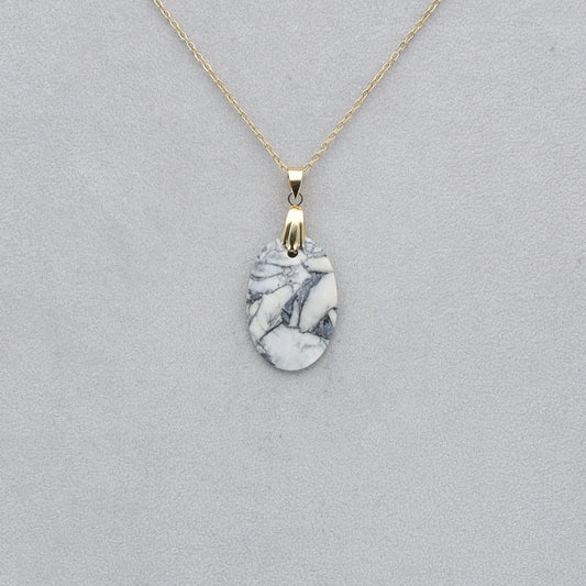 Pinolite Cabochon percé 101