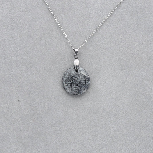 Pinolite Cabochon percé 103