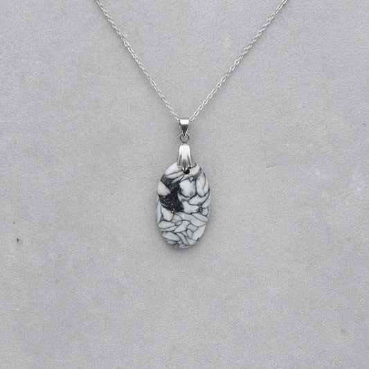 Pinolite Cabochon percé 107
