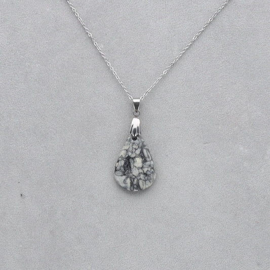 Pinolite Cabochon percé 110