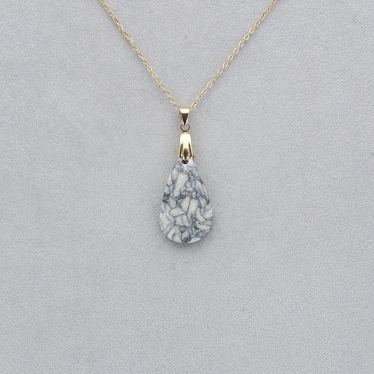 Pinolite Cabochon percé 98