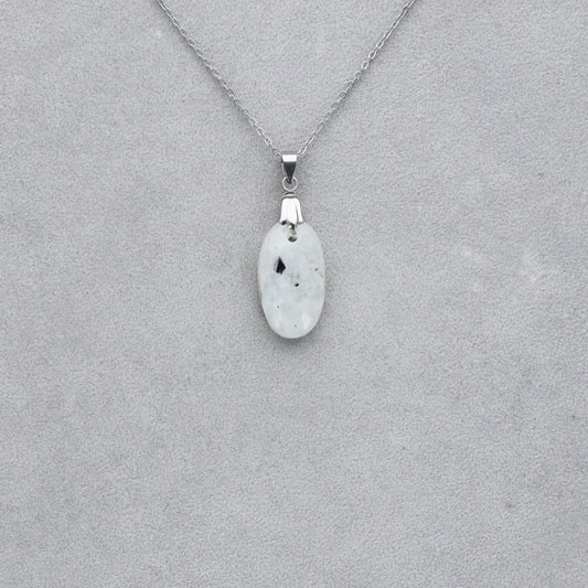 Pierre de Lune Tourmaline Cabochon percé 23