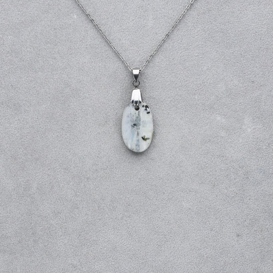 Pierre de Lune Tourmaline Cabochon percé 27