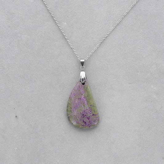 Purpurite Cabochon percé 21