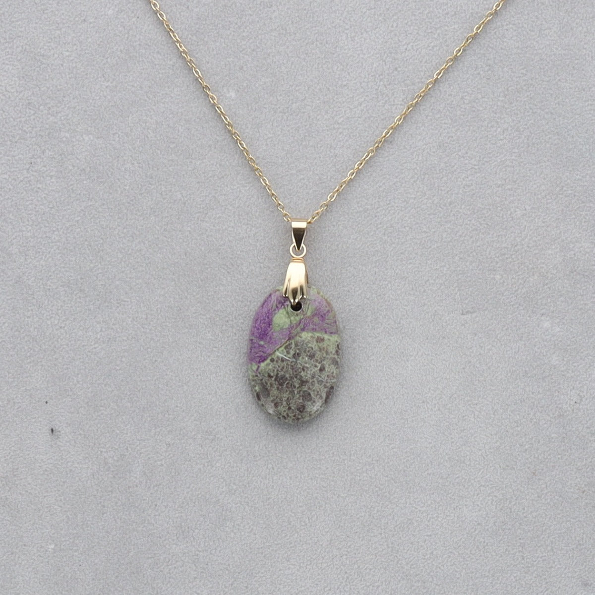Purpurite Cabochon percé 31