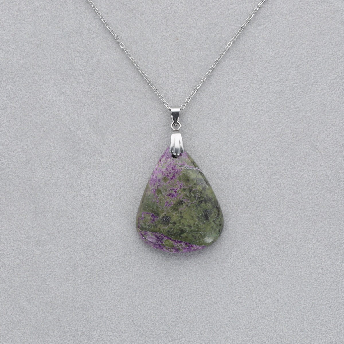 Purpurite Cabochon percé 5