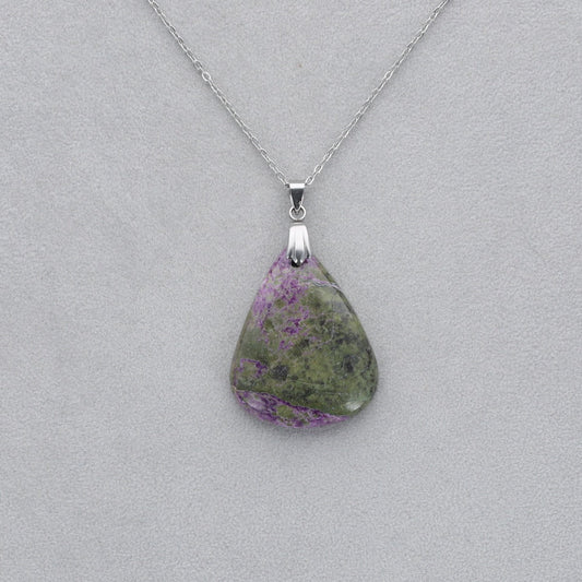 Purpurite Cabochon percé 5