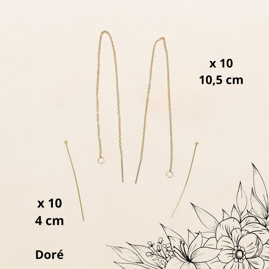Kit Boucles d'oreilles 8