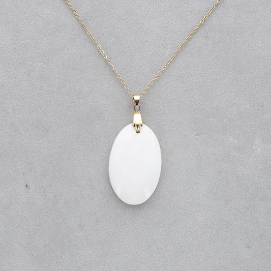 Scolécite Cabochon percé 60