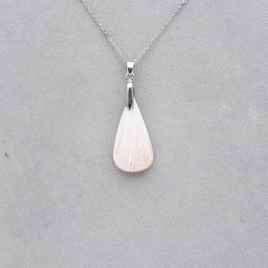 Scolécite Rose Cabochon percé 42