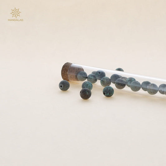 Turquoise africaine givrée